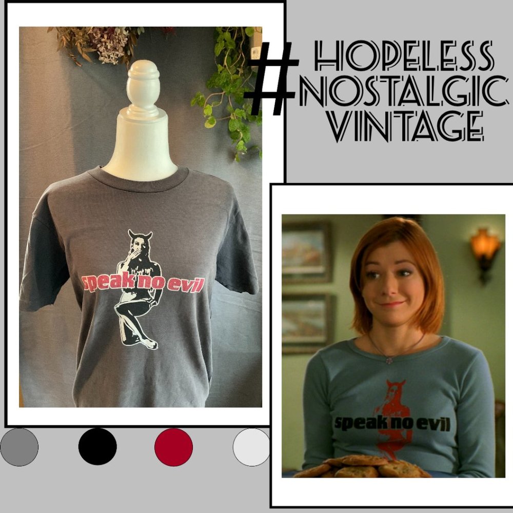 Hysteric Glamour "Speak No Evil" shirt ASO Willow Rosenberg